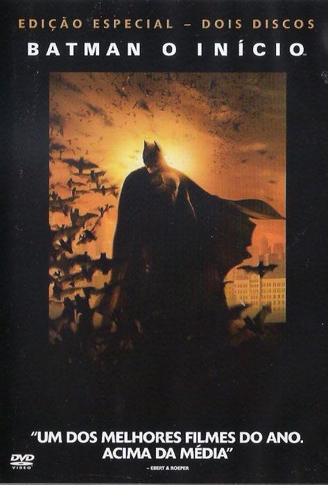 Pack dvds Super-heróis Marvel e DC Batman e Spiderman/Homem aranha