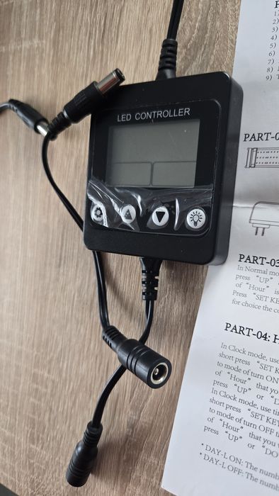 Ściemniacz led świt zmierzch do akwarium led controller