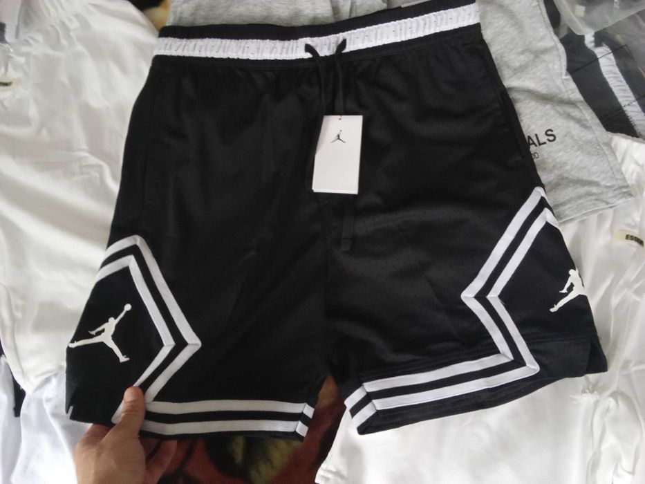 Jordan шорти S–XL | Легкі літні | Білі та чорні |Баскетбольні Чоловічі| Знижка | Розпродаж