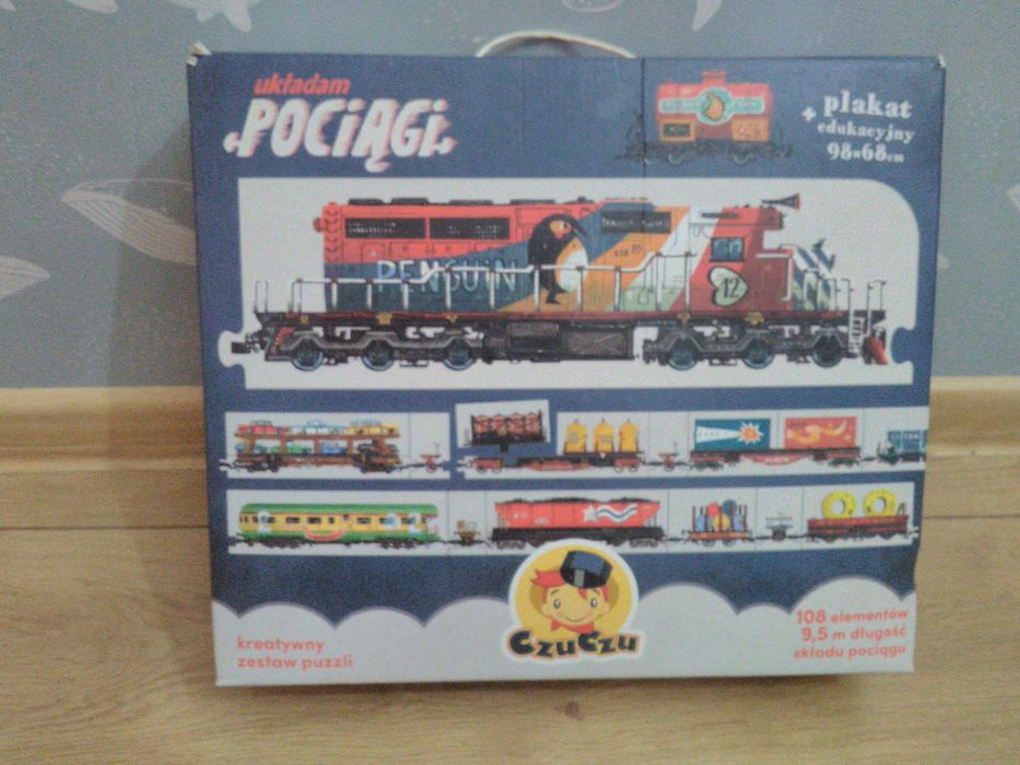 Układam pociągi Czuczu puzzle