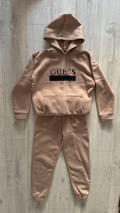 Теплий спортивний костюм пудровий колір