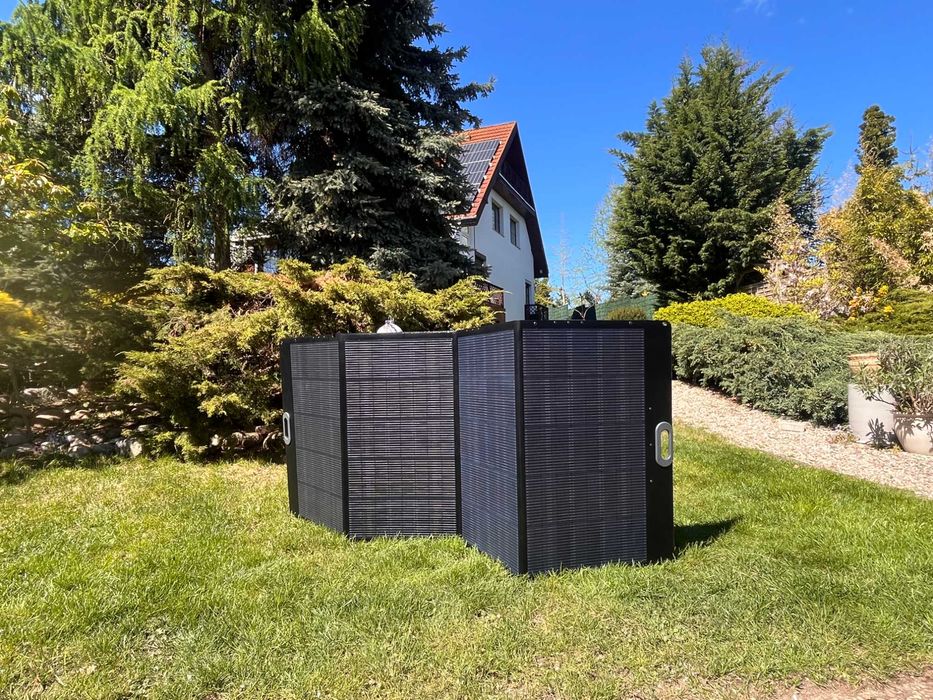 OUKITEL P2001E Plus 2048Wh 2400W + mobilny panel solarny 400W / Pełna niezależność