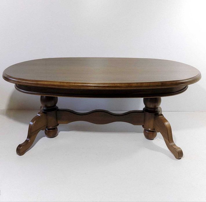 Стіл з масиву дуба / Стіл кухонний овальний / Стіл обідній