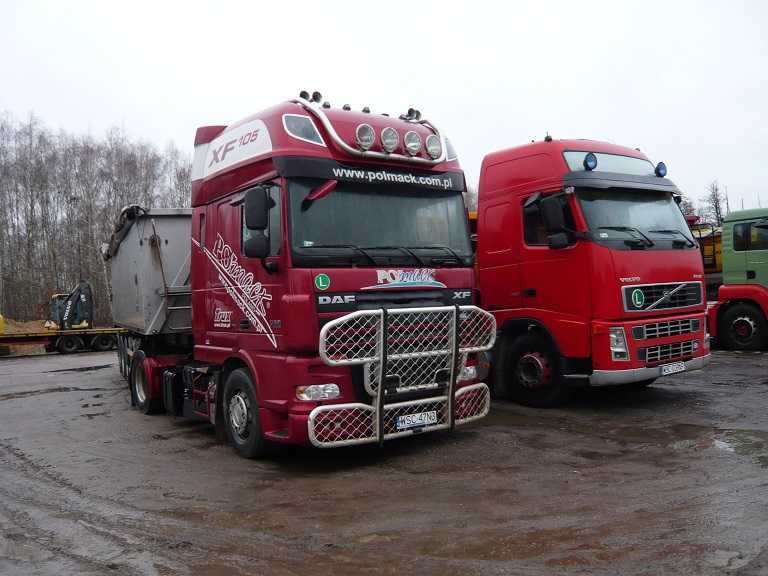 DAF XF 105 Salon Polska Hydraulika klima alufelgi automat orurowany