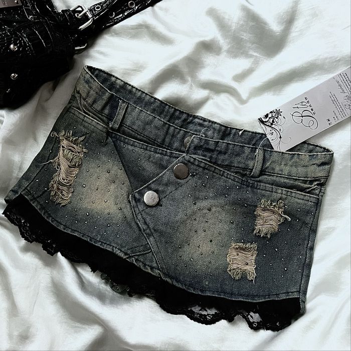 Кожаные шорты/юбки у2к