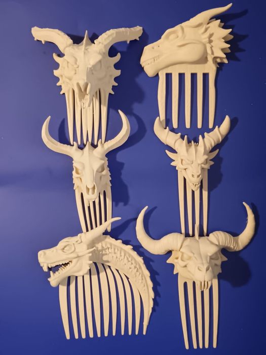 Продам гребни в виде драконов