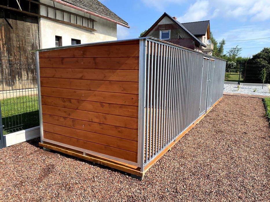 Kojec dla psa z profili ocynkowanych