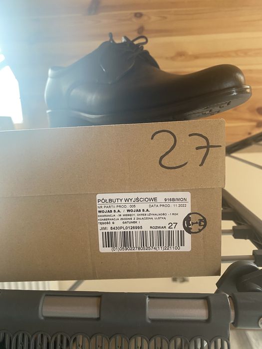 Półbuty Wyjściowe 43