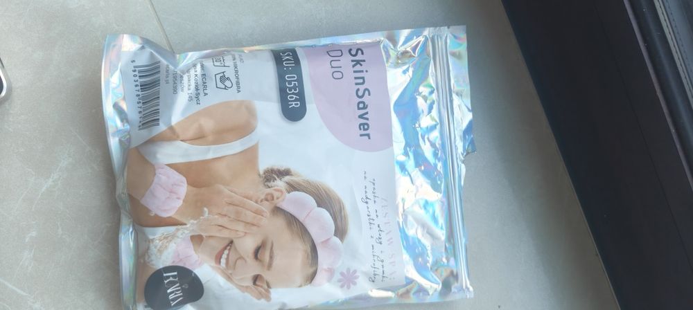 Opaska frotte zestaw