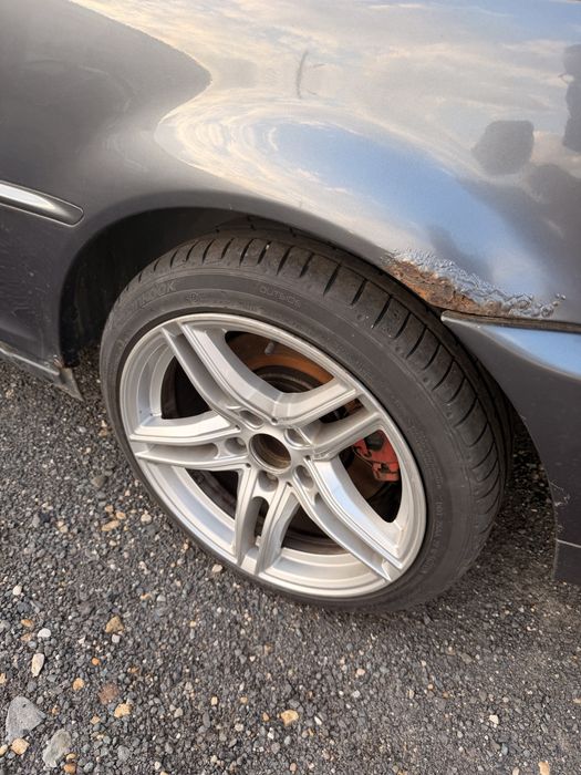 Alufelgi Borbet z oponami  17” 5x120 Bmw