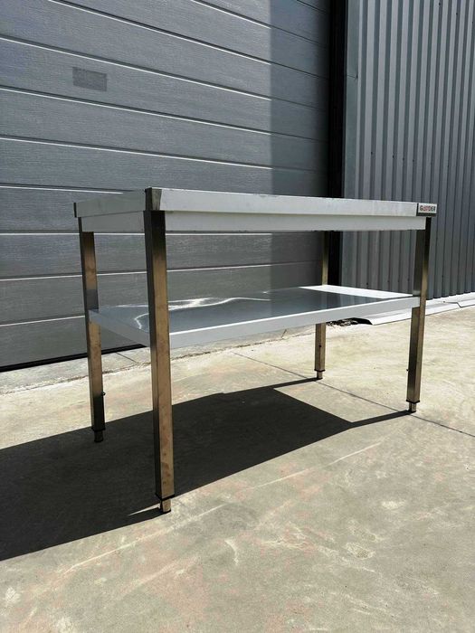Стол 1200х600 с Полкой нержавейка из нерж стали СБОРНО - РАЗБОРНОЙ
