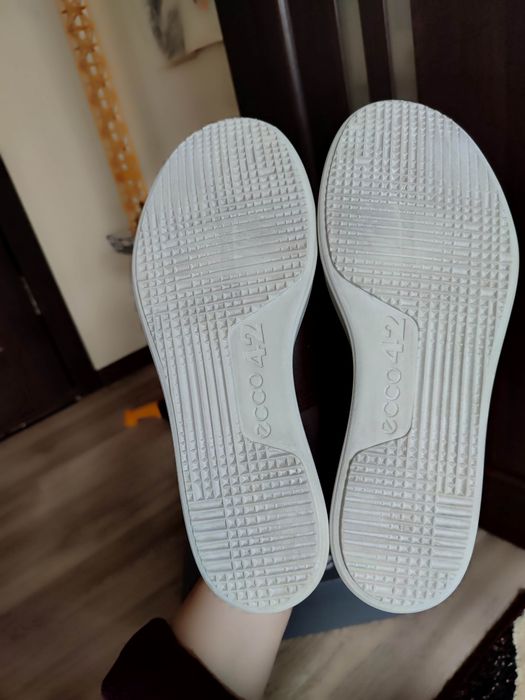 Ecco 42 сліпони шкіряні туфлі мокасини взуття ессо