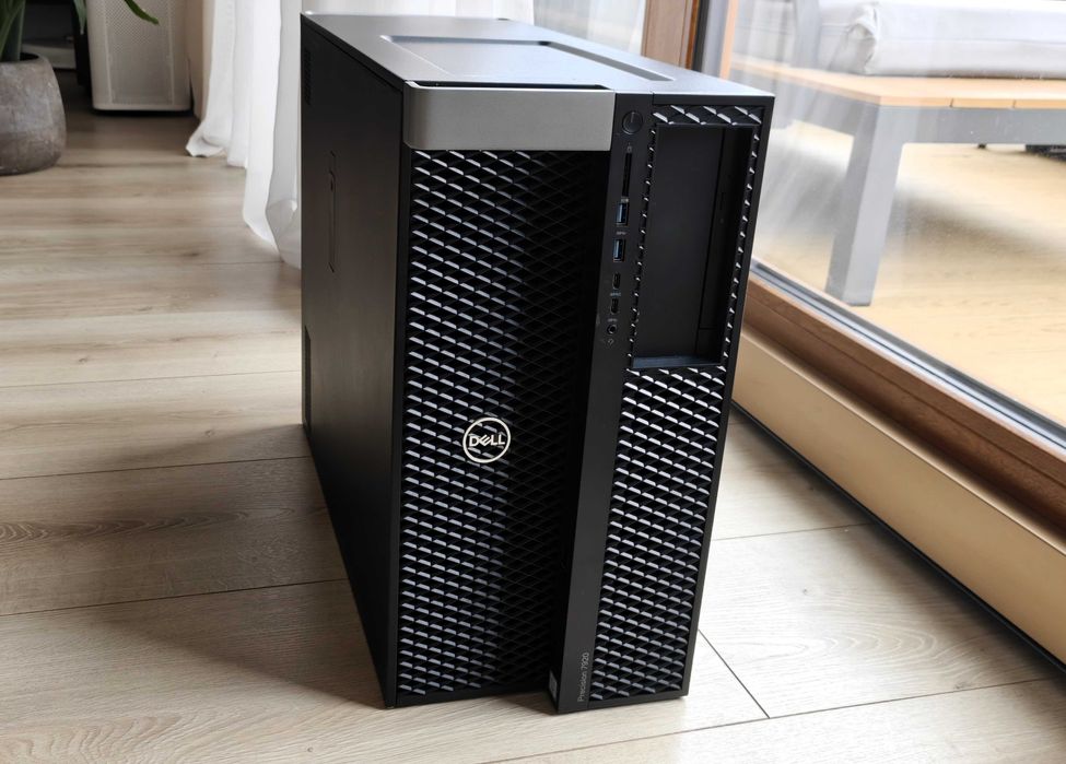 Stacja robocza/Workstation/Komputer_Dell Precision Tower T7920_MEGA Mocny: 2× Xeon Gold 6150_512 GB RAM ECC DDR4_RTX A2000_Kraków_stan perfekt!