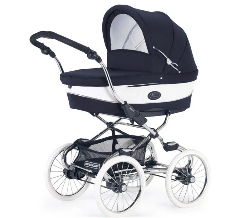 Carrinho Trio Bebecar com Ovo, Alcofa e Isofix