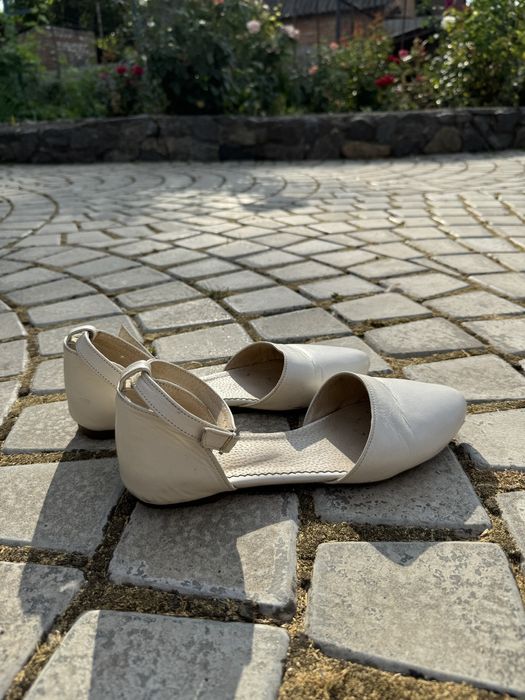 Балетки  шкіряні