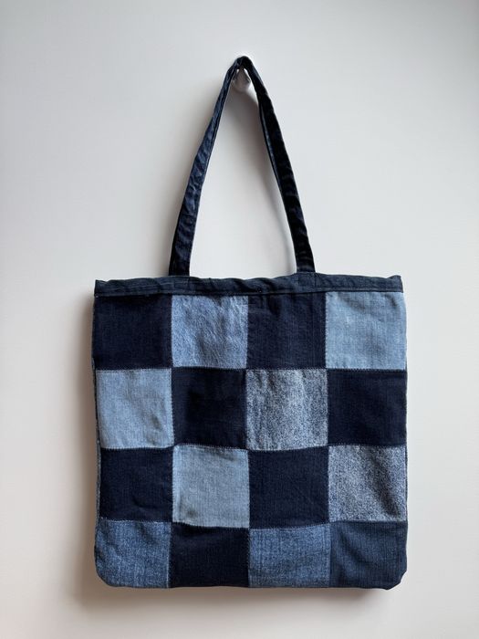 Torba jeansowa handmade | Recykling jeansów | Ręcznie szyta