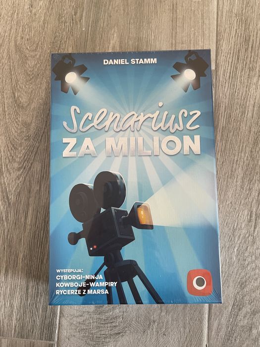 Gra planszowa „Scenariusz za milion”. Nowa w folii.