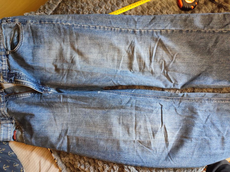 Męskie Jeansy 4 [dł. 110 / pas 98] [Wyprzedaż]