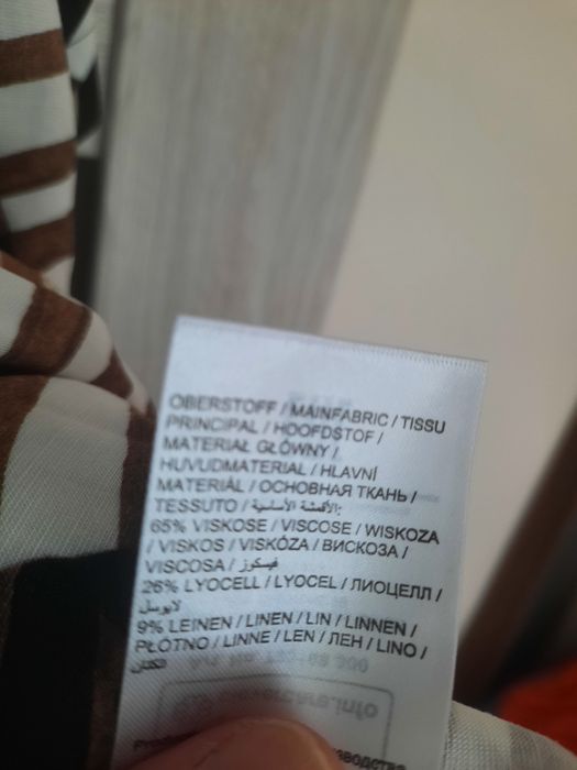 Ulla Popken Selection śliczna tunika przewiewna wiskoza 58-60 Nowa