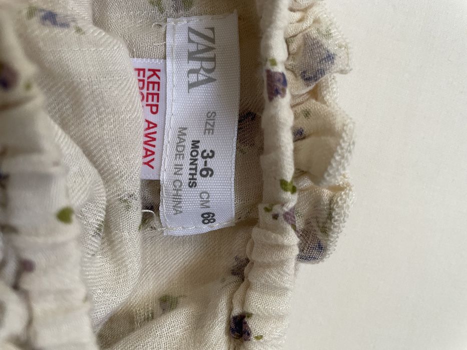 Tapa fraldas bebé 3-6M ZARA