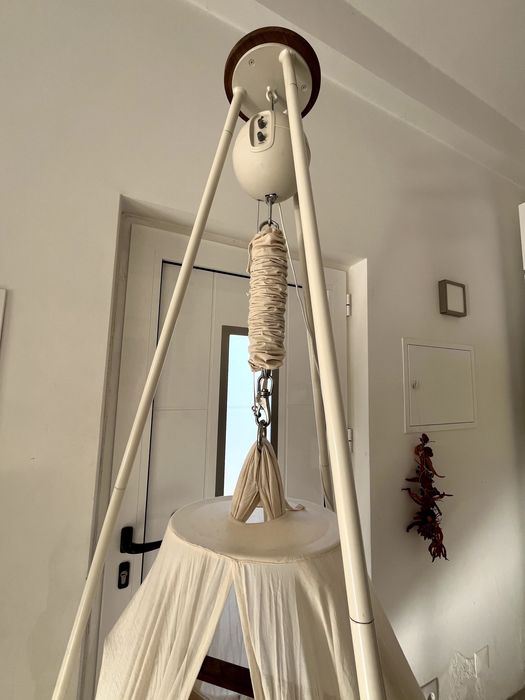 Moonboon Swing Cama de baloiço com motor de baloiço berço