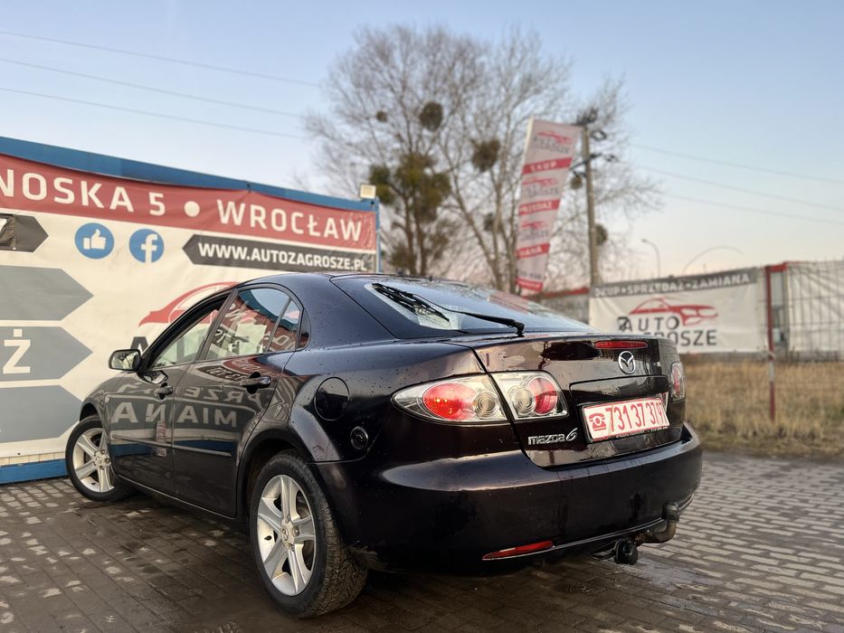 Mazda 6 1.8 Benzyna//LPG//2005//Polift//Klima//Alufelgi//HAK//Zamiana