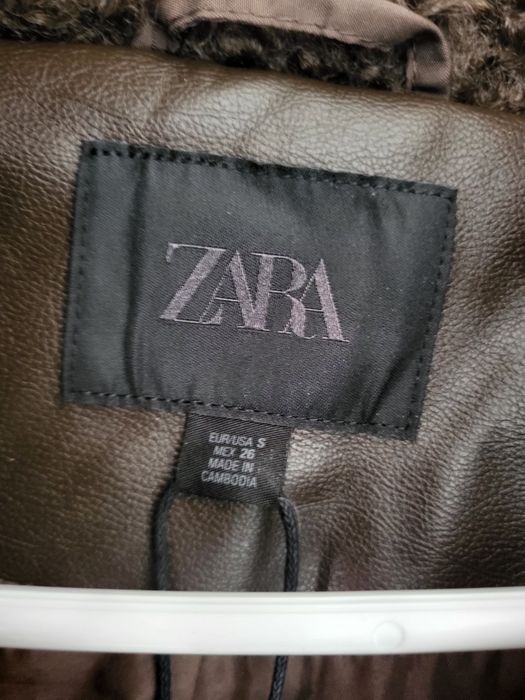 Futerko brazowe zara nowe s viral