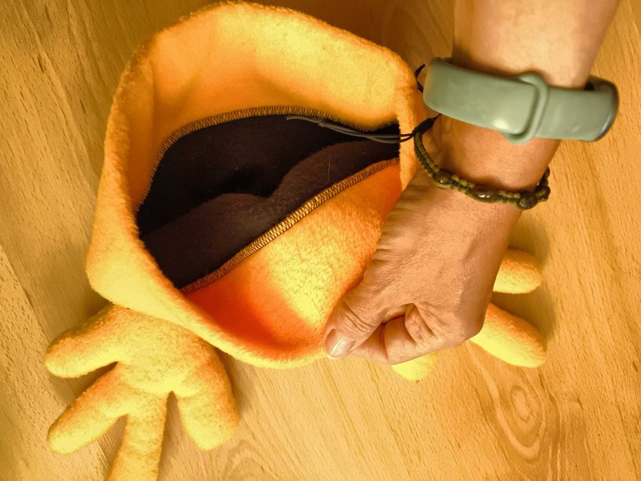 Czapka z rogami renifera