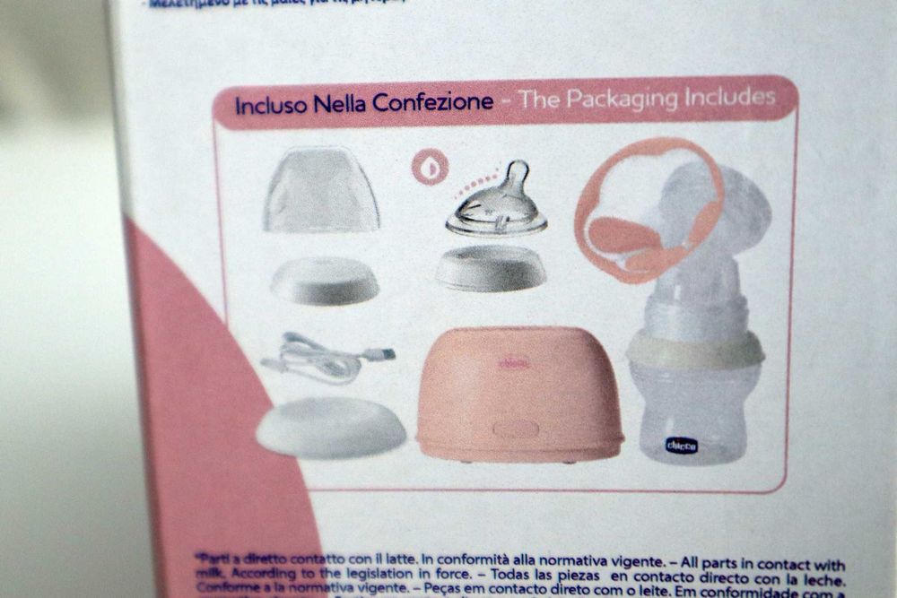 Bomba extração leite elétrica individual marca Chico