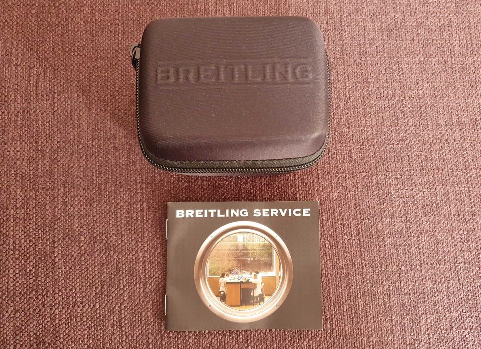 Breitling - Caixa, Bolsa, Estojo de relógios, original, como nova