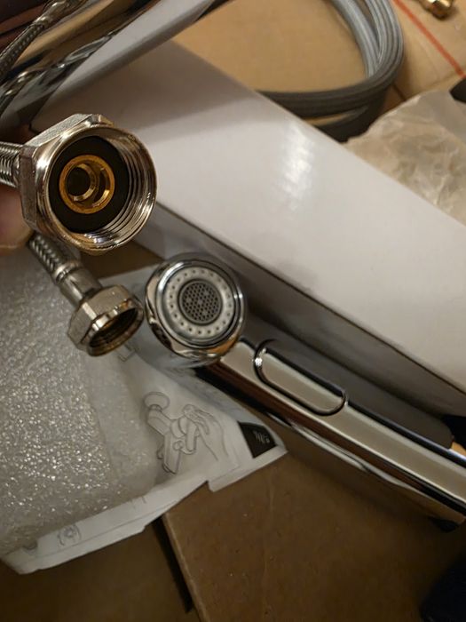 Bateria Kuchenna GROHE START Nowy Kran 2 strumienie wyciągana wylewka