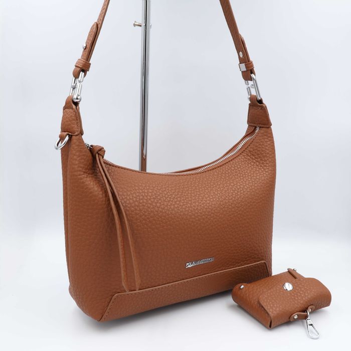 Сумка жіноча Polina & Eiterou Eiterou P5845-2 Brown Сумка женская светло-коричневая