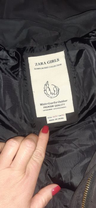 Kurtka/płaszcz zara girl