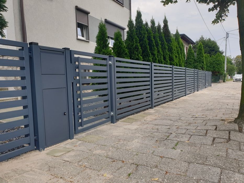 Schody balustrady Brama przesuwna bramy przesuwne 3 4 5m ocynk panel 3