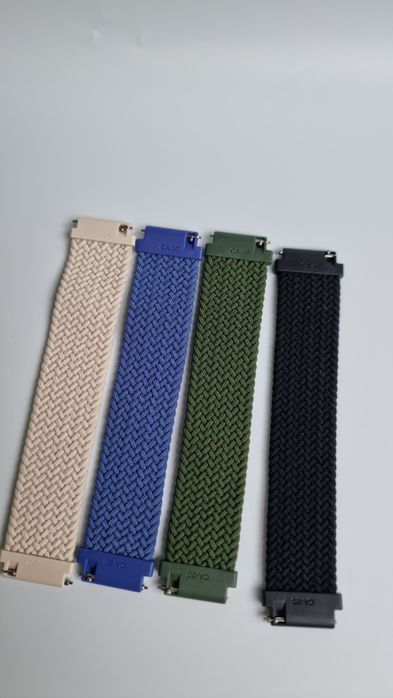 Pleciony nylonowy pasek do Samsung Galaxy Watch 7,6-6 Classic, 5,4-4 C