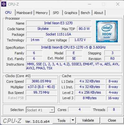 Комплект s1151:MB ASUS Z270-P + i7-6700 аналог + кулер