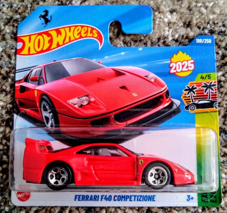 Hot Wheels FERRARI F40 ___ opis