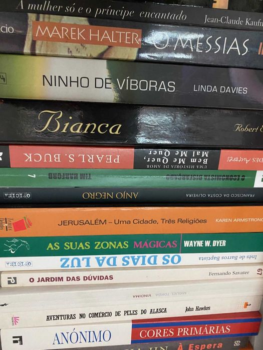 Livros variados - Romances atuais