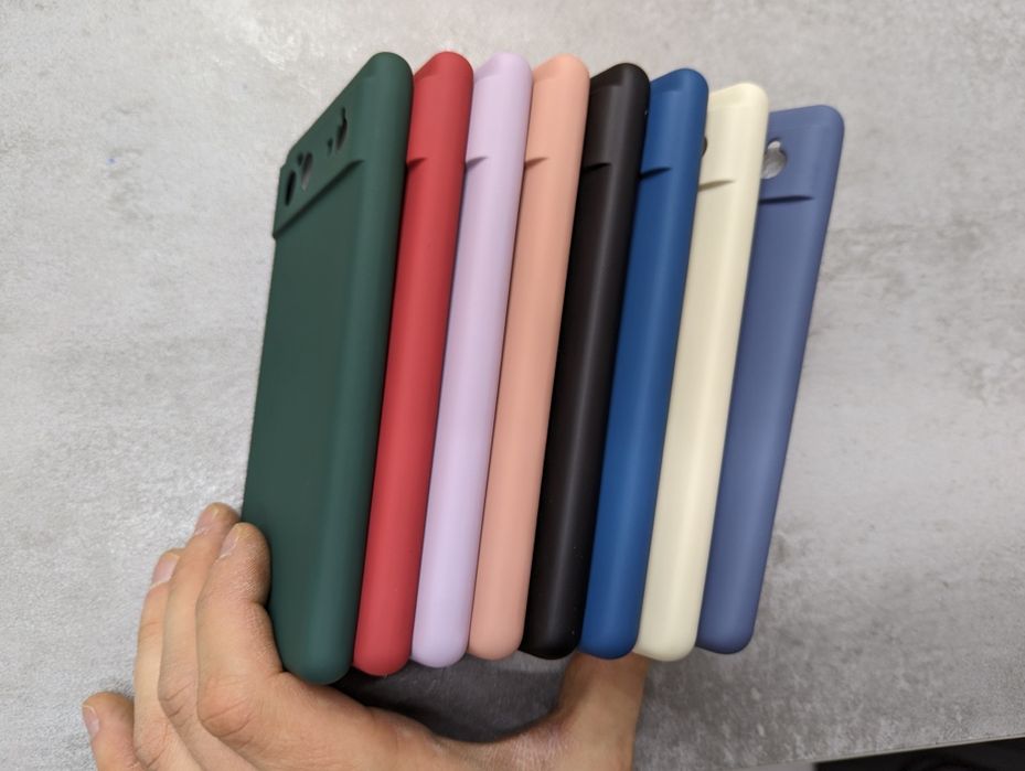 Противоударный чехол Google Pixel 6 Чохол софт тач  микрофибра