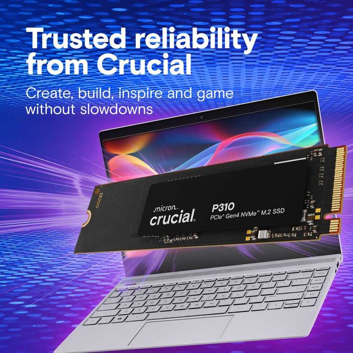 SSD M.2 NVMe 1TB Crucial P310 P510 T500 P3 Plus PCIe Gen4 Gen5 Нові