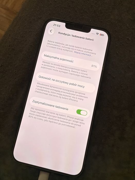 Iphone 13 81 kondycja