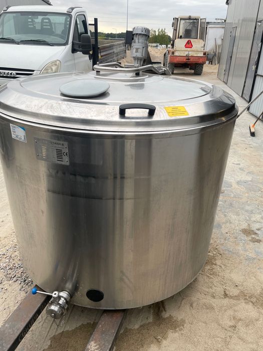 chłodnia do mleka 1200 l