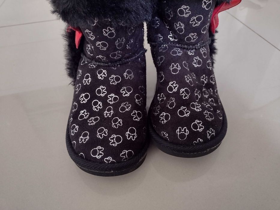 Botki ocieplane z motywem Miki rozmiar 31,5