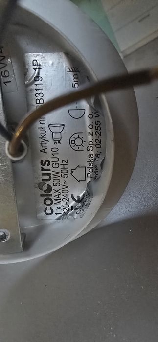 Colorus kinkiet lampa 10 sztuk kinkiety