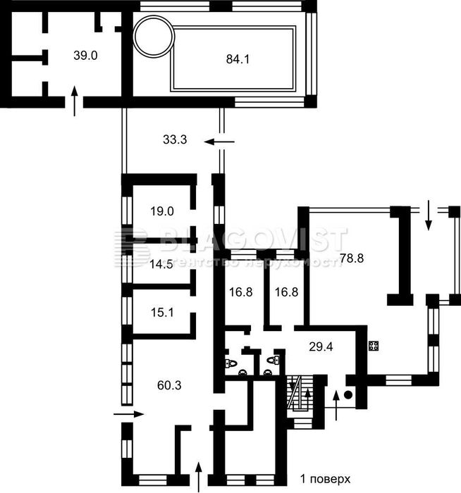 Маєток в передмісті Києва з басейном авторським дизайном 1200 метрів!