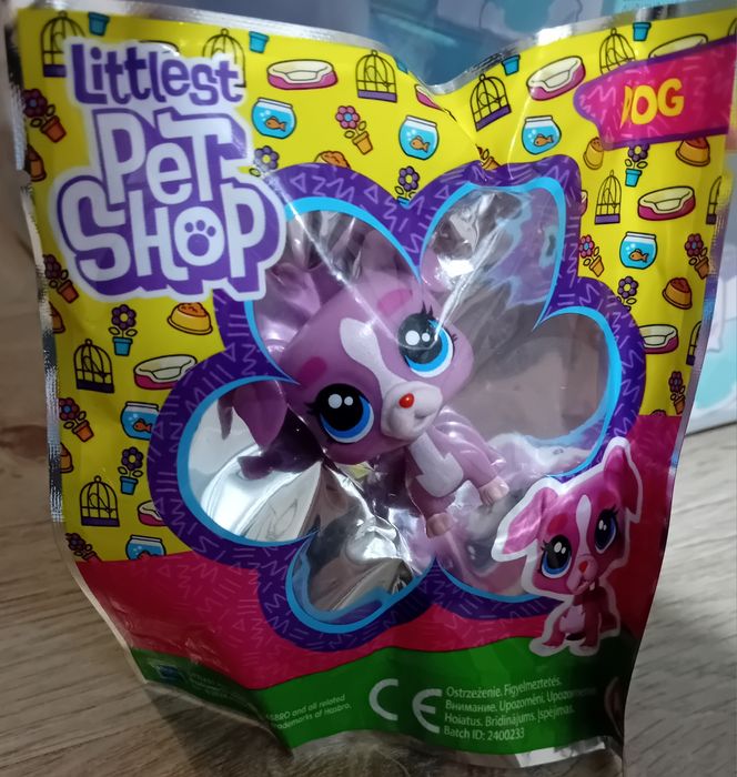 Littlest pet shop - piesek fioletowy