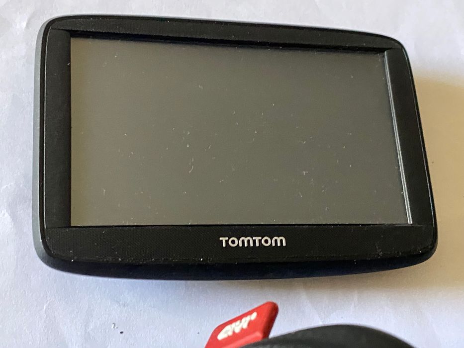 GPS Tom Tom + bolsa Givi