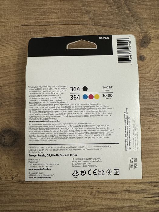 Pack Tinteiros HP 364 - Originais