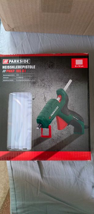 Pistolet do kejenia na goraco PARKSIDE + KLEJ