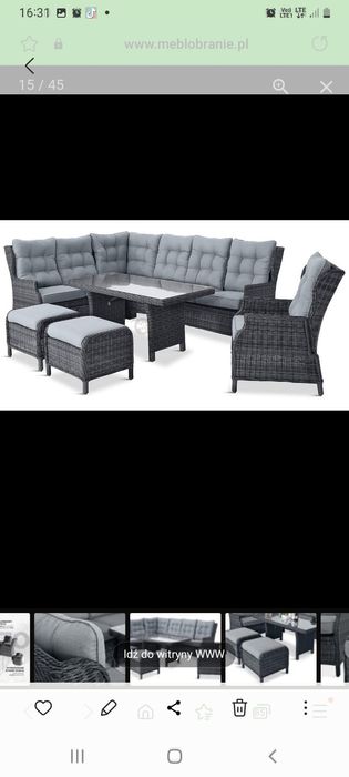 Stoł technorattan polecam